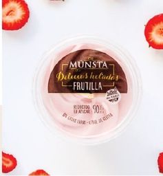 HELADO DE FRUTILLA  MUNSTA SIN TACC SIN AZUCAR 170CC