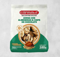 GALLETITA AVENA CON ALMENDRAS Y CHIPS CORMILLOT