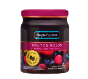 MERMELADA DE FRUTOS ROJOS CON STEVIA X400GR CUARTO CRECIENTE