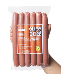 SALCHICHAS GRANDES X 6 UNIDADES  OH MY DOG