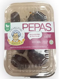 PEPAS VEGANAS ALGARROBA Y BATATA 180GRS