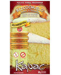 PREMEZCLA BISCOCHUELO VAINILLA KAPAC 500GRM