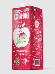 PURA FRUTA MANZANA ROJA 1LT