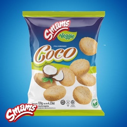 POLVORONES COCO VEGGIE 130GRM