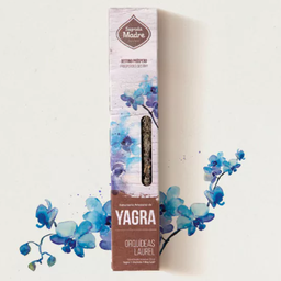 SAGRADA MADRE SAHUMERIO ORQUIDEA YAGRA 8 UNIDADES