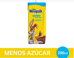 NESQUIK MENOS AZÚCAR 200ML 2X$1800 OFERTA