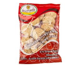 GALLETITAS DIETETICAS COCO Y MANI S/AZUCAR LA ZARANDA