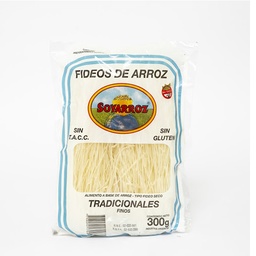 FIDEOS X300G TRADICIONAL SOYARROZ - SOYRROZ