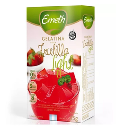 GELATINA DE FRUTILLA LIGHT X25GR EMETH