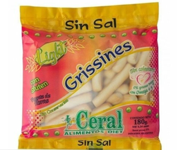 GRISINES X180G SIN SAL LIGHT CERAL