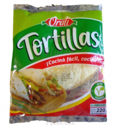 TORTILLAS INTEGRAL X6UNI. 
