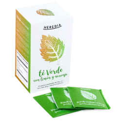 TE VERDE CON LIMON Y NARANJ X25 SAQUITOS HEREDIA